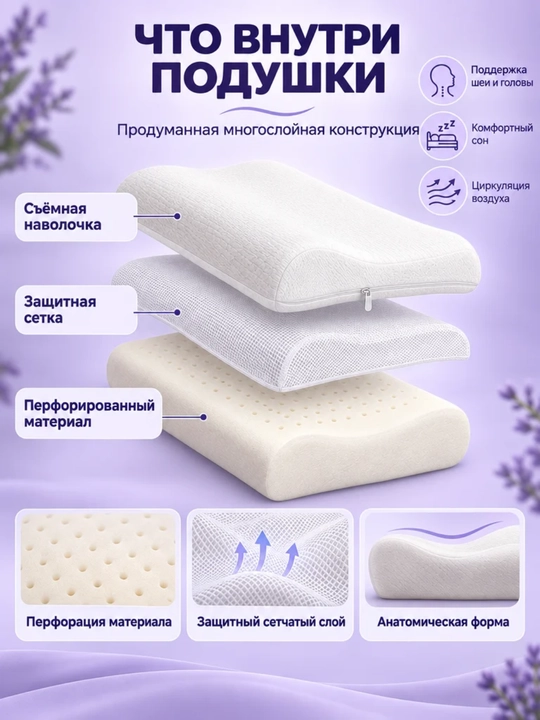 Xotira effektli ortopedik yostiq