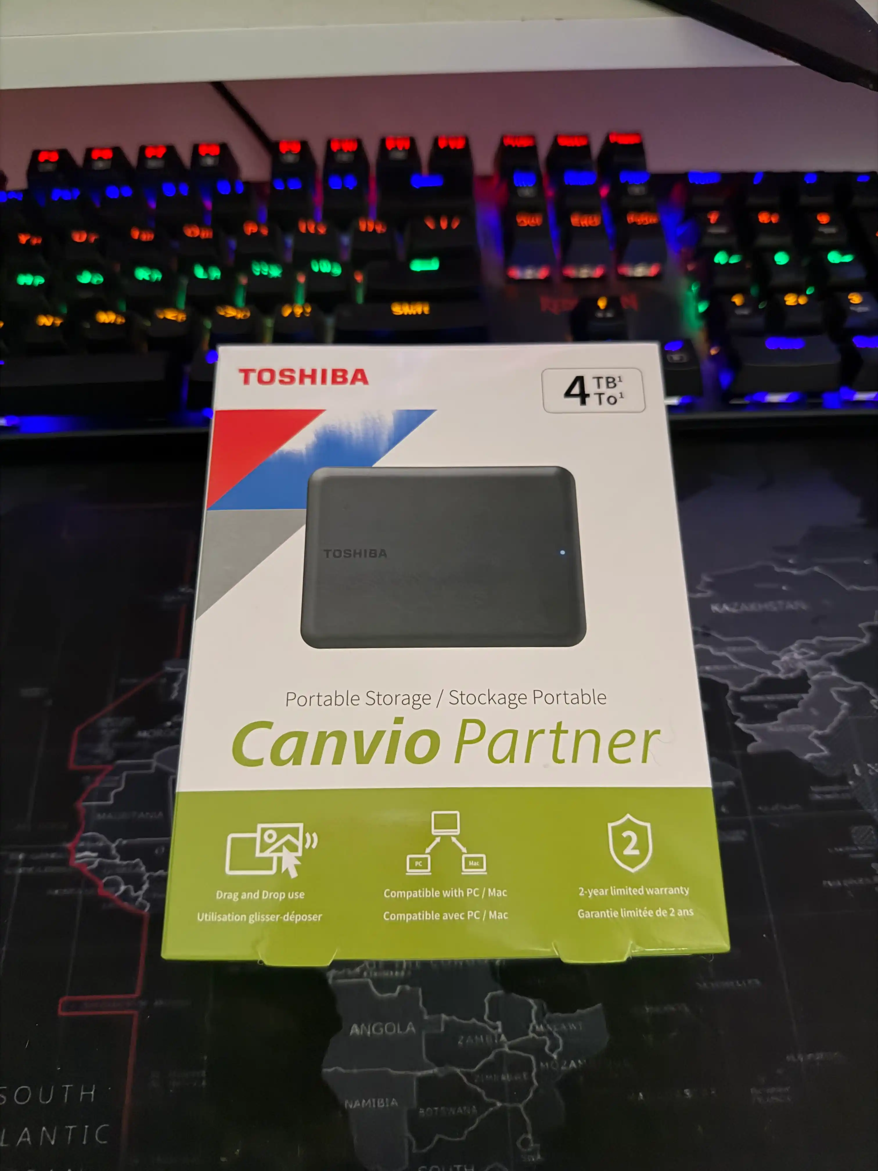 Внешний жесткий диск Toshiba Canvio Basics 4TB USB 3.2 Portable HDD