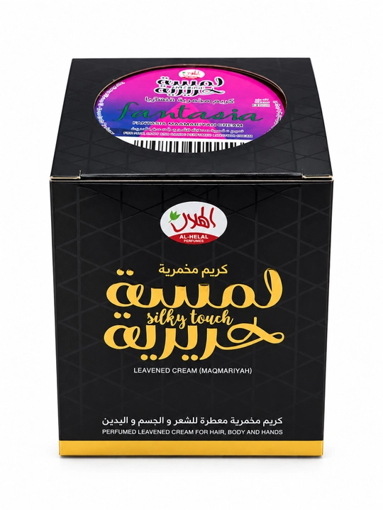 Al-Helal Fantasia Silky Touch xushbo‘y makhmariya kremi, soch, tana va qo‘llar uchun, 25 g