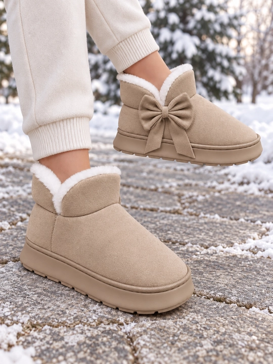 Ayollar uchun DIMORE SnowBelle uggilari, bantli va mo’ynali oyoq kiyimi, 36-37 — 42-43