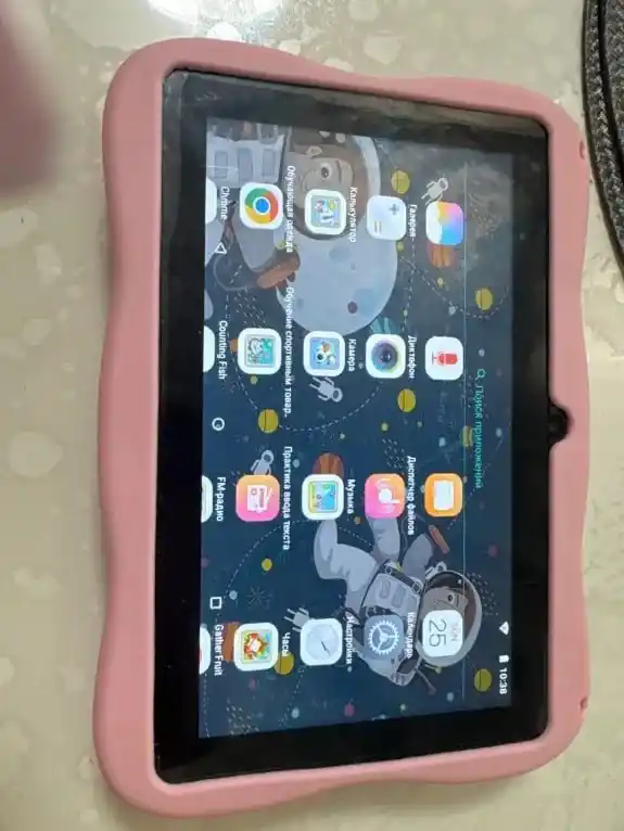 Bolalar planshet kompyuteri — xotira 128 Gb, Android 15 Pad712, C1000 CHico