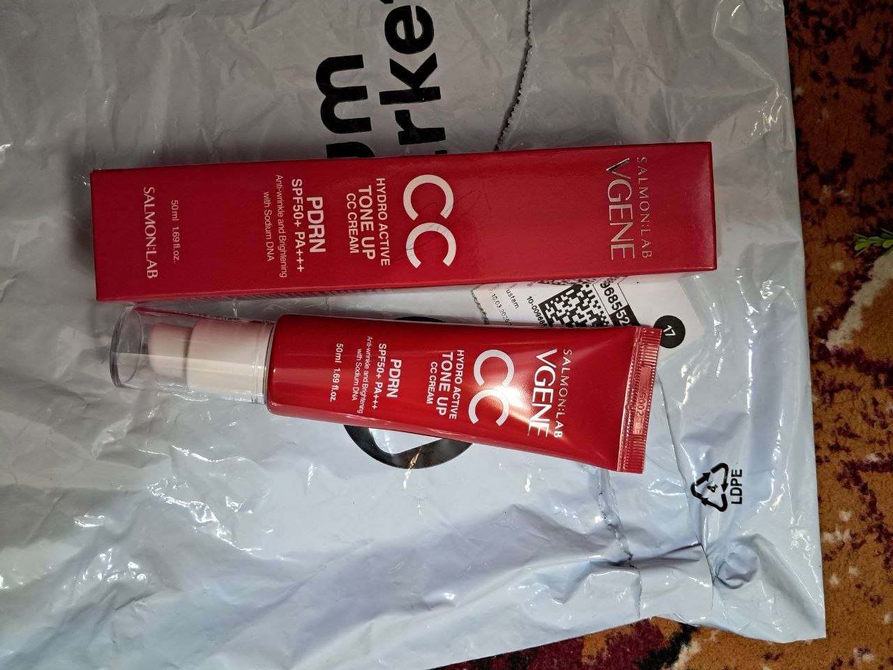 CC-крем для женщин с солнцезащитой SPF50+ PA+++, 50 мл