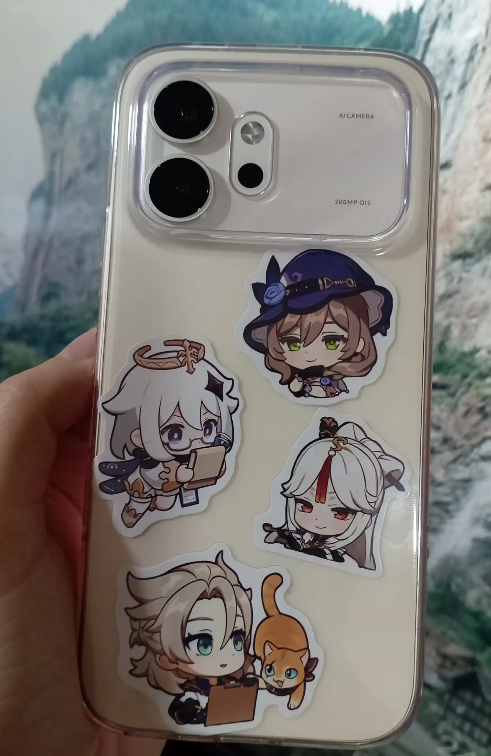 Stikerlar, nakleykalar, Genshin Impact, chibi, telefon g'iloflari va noutbuklar uchun