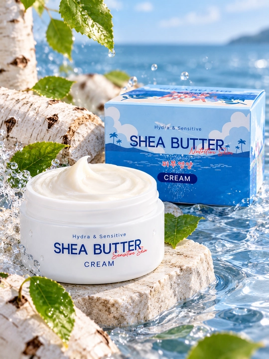 Shea Butter крем для лица — увлажняющий и питательный крем - 