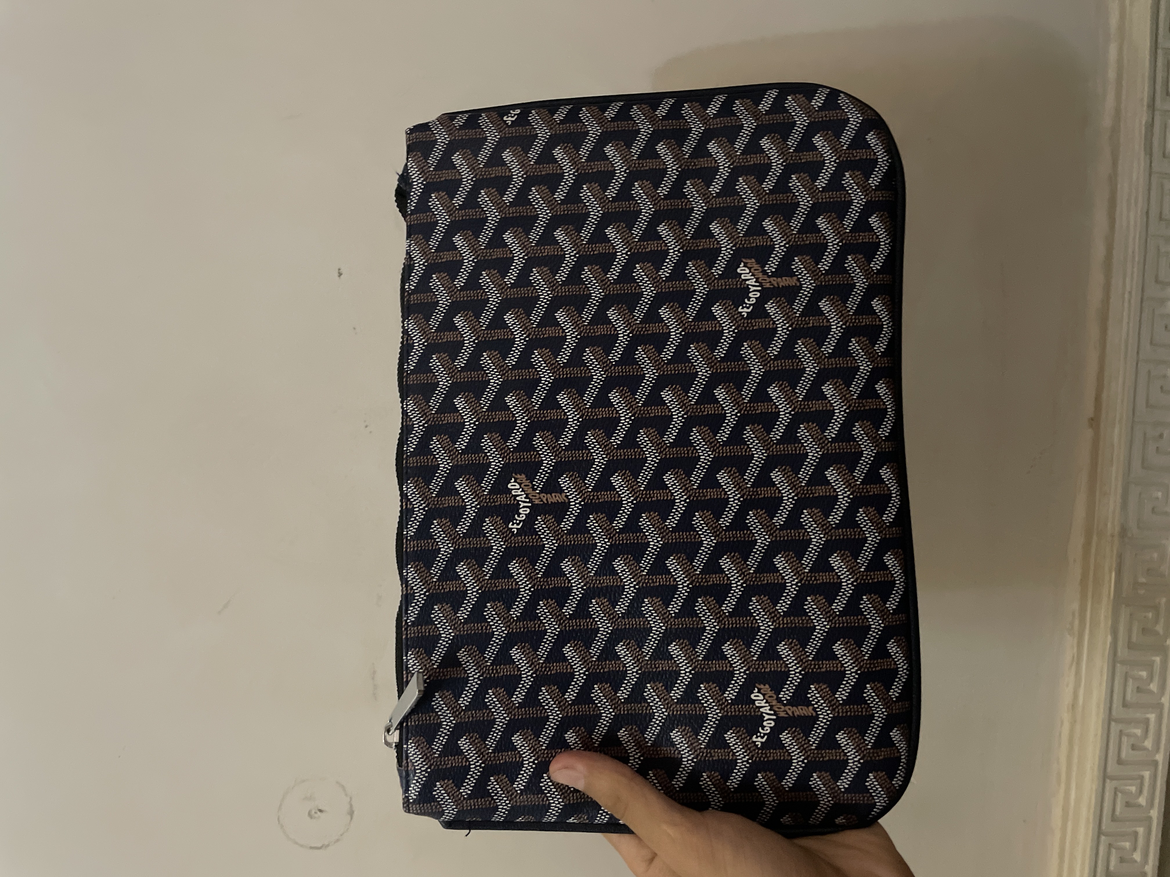 Мужская сумка Goyard, барсетка из эко-кожи, барсетка для мужчин, клатч, дипломат