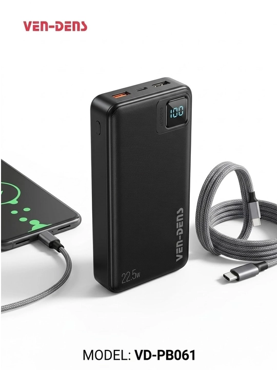Повербанк 20000mAh 22.5W Быстрая зарядка Ven-Dens VD-PB061