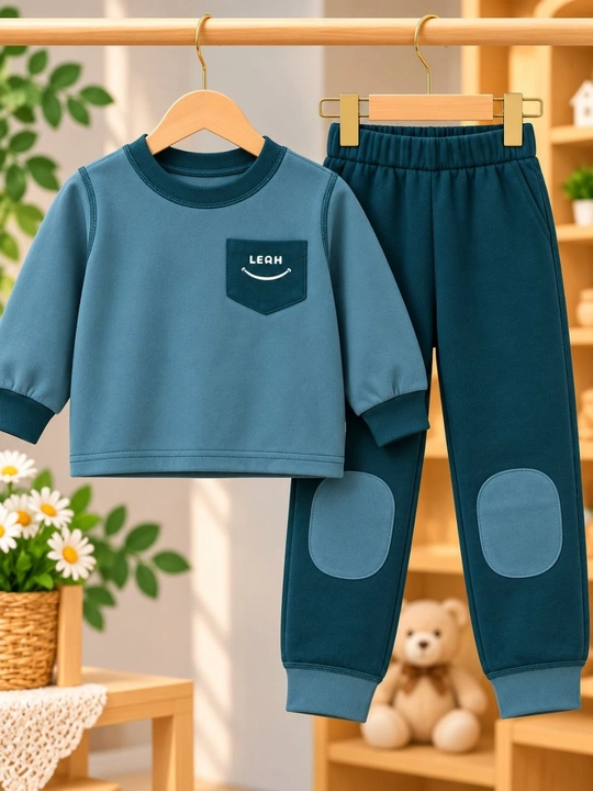 2–5 yoshli o‘g‘il va qiz bolalar uchun mo‘ljallangan issiq kashmir pijama