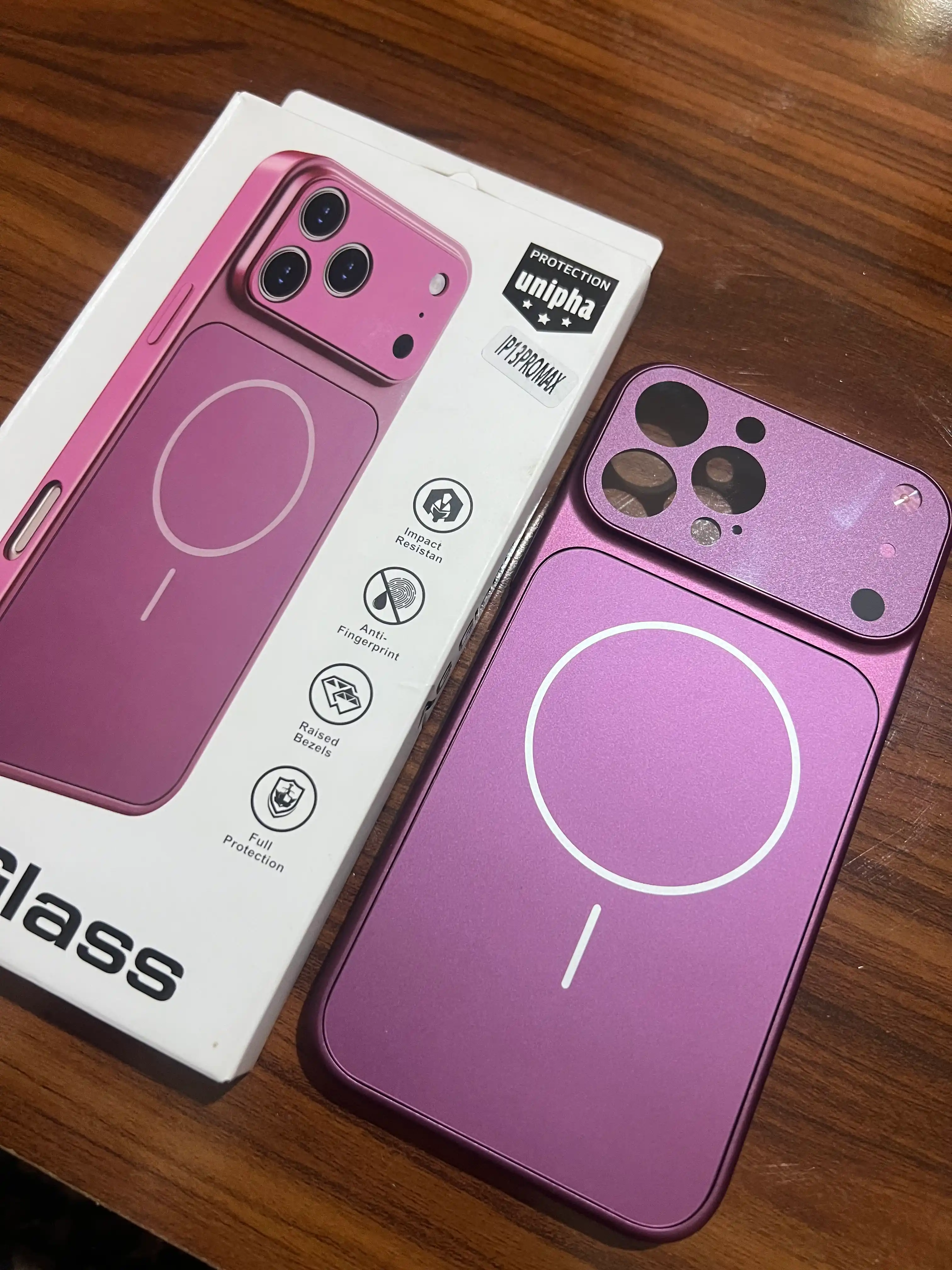 MagSafe bilan iPhone 11-17 Pro Pro Max  iPhone 17 va iPhone 18 uslubidagi g‘iloflar