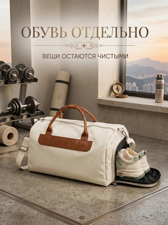 Sport, yo‘l sumkasi, poyabzal uchun bo‘linmali