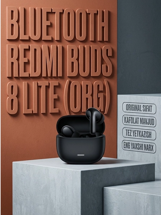 Беспроводные TWS наушники Xiaomi Redmi Buds: Buds 6 Active, Buds 5 ANC, Buds 6 Lite, Buds 6 Play, Buds 5 Pro - 