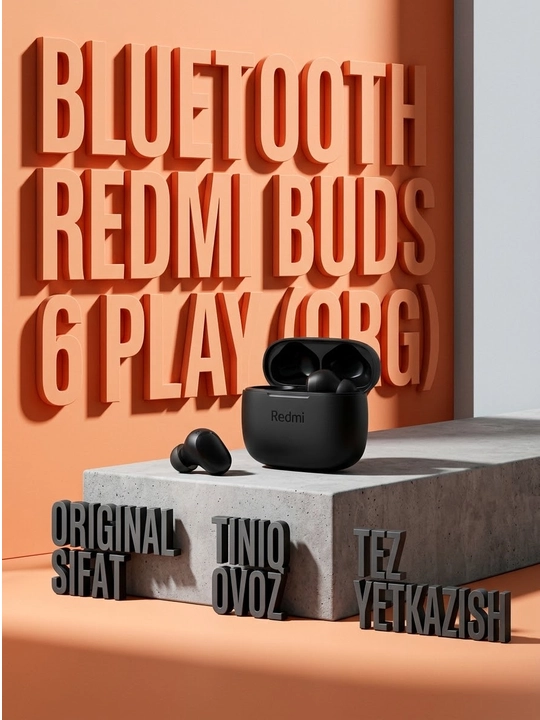 Беспроводные TWS наушники Xiaomi Redmi Buds: Buds 6 Active, Buds 5 ANC, Buds 6 Lite, Buds 6 Play, Buds 5 Pro - 