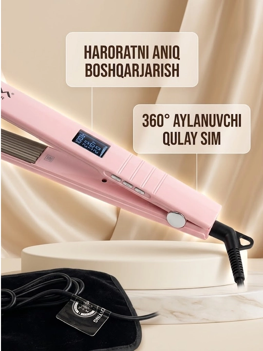 Профессиональные выпрямители для волос JRM STYLER: модели JR-2027, JR-8032, JR-1066, JR-1055, JR-1122, JR-1051, JR-2026