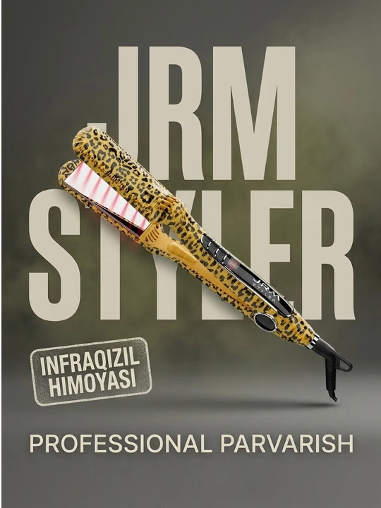 Профессиональные выпрямители для волос JRM STYLER: модели JR-2027, JR-8032, JR-1066, JR-1055, JR-1122, JR-1051, JR-2026