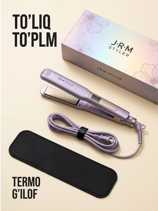 Профессиональные выпрямители для волос JRM STYLER: модели JR-2027, JR-8032, JR-1066, JR-1055, JR-1122, JR-1051, JR-2026