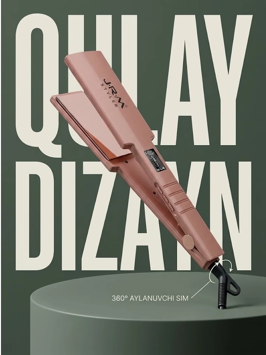 Профессиональные выпрямители для волос JRM STYLER: модели JR-2027, JR-8032, JR-1066, JR-1055, JR-1122, JR-1051, JR-2026