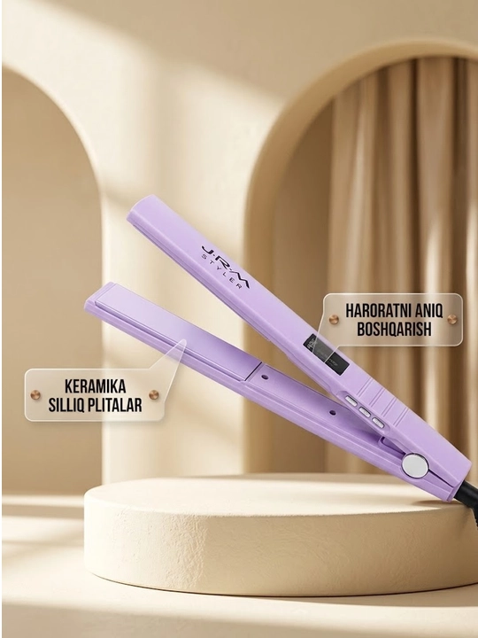 Профессиональные выпрямители для волос JRM STYLER: модели JR-2027, JR-8032, JR-1066, JR-1055, JR-1122, JR-1051, JR-2026