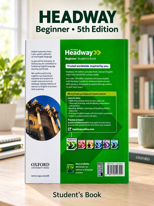 Headway Beginner 5th edition, Student's book + Workbook, Sorz Liz