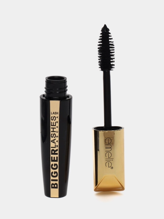 Eveline Bigger Lashes Mascara — kipriklarga hajm va uzunlik beruvchi qora tush - 