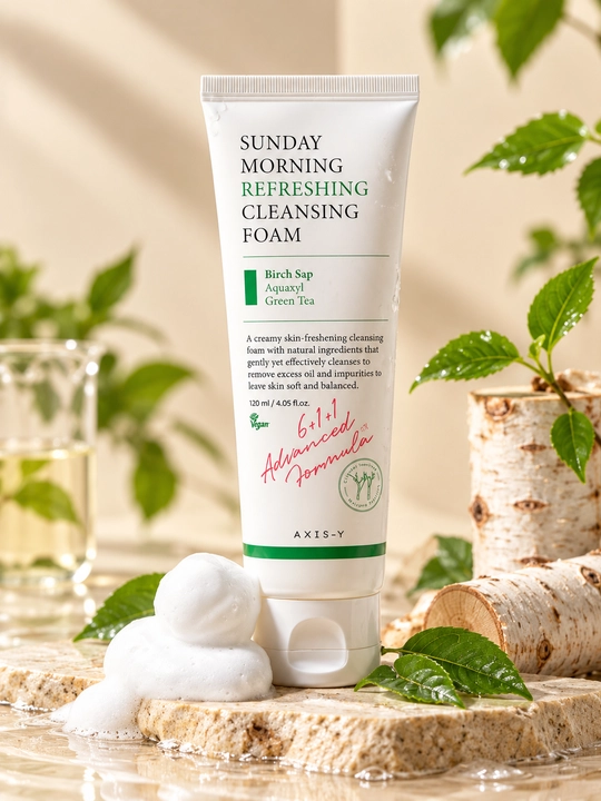 AXIS-Y Sunday Morning Refreshing Cleansing Foam — 120 ml