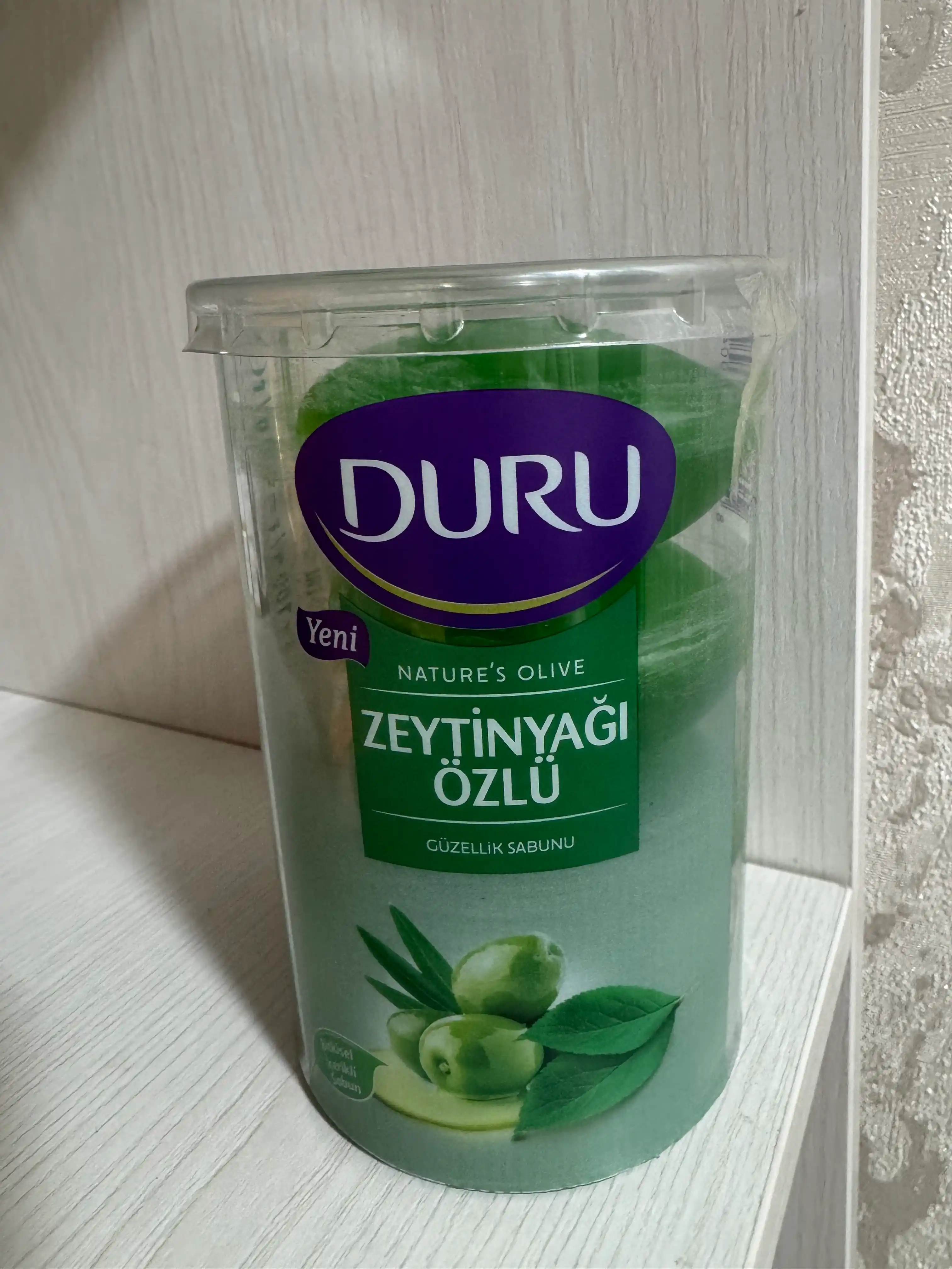 Sovun Duru PVC Zaytun, 4 dona, 400 g