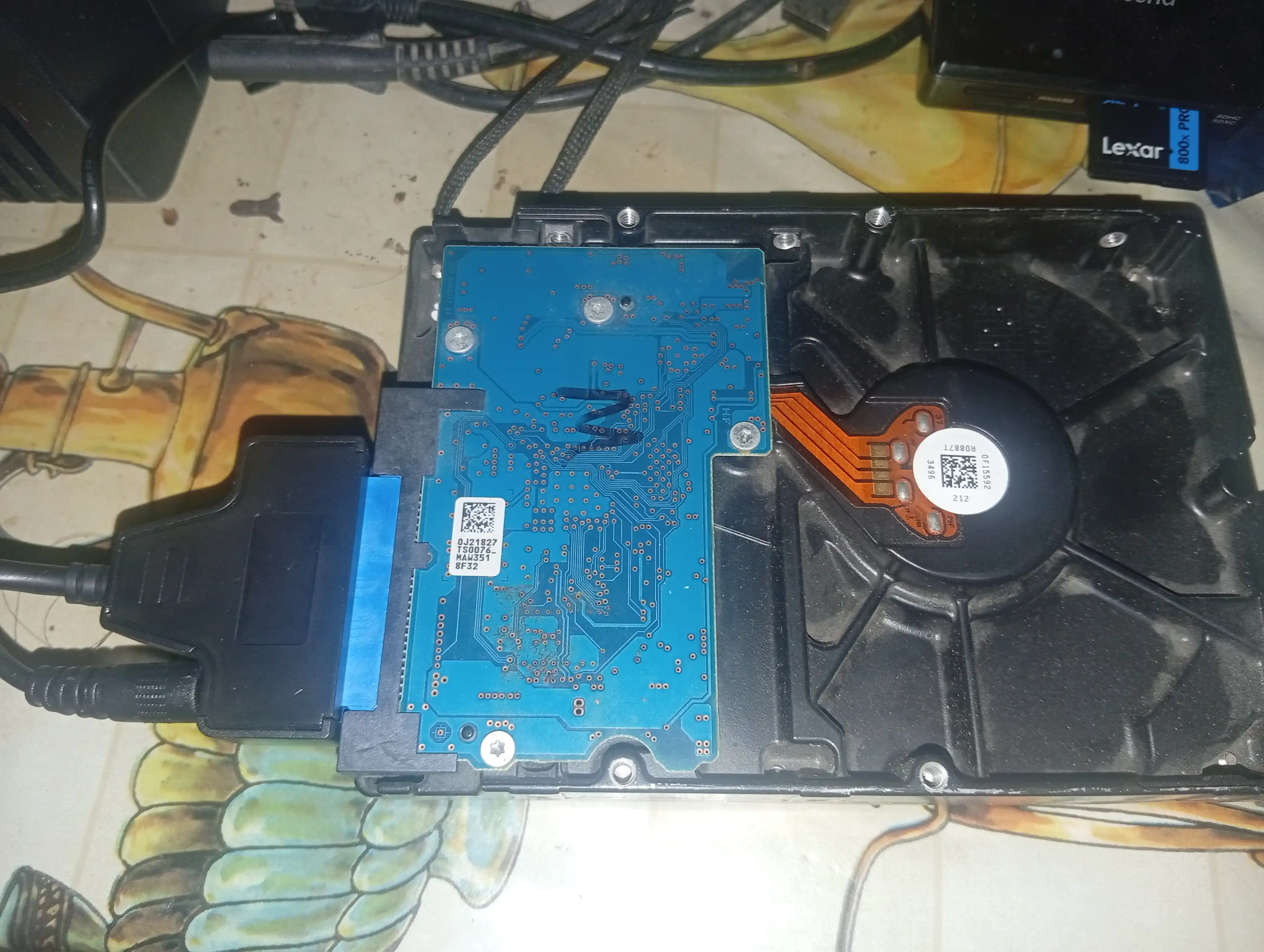 SATA III kabel-o‘tish moslamasi, HDD va SSD uchun SATA III adapter, USB 3.0 / Type-C