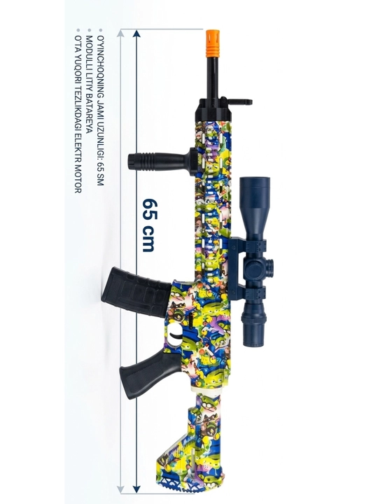 Игрушечный автомат HK416, стреляющий орбизами, детское игрушечное оружие для игр