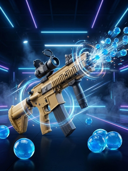 Игрушечный автомат M416 Orbiz, стреляющий шариками, случайный цвет