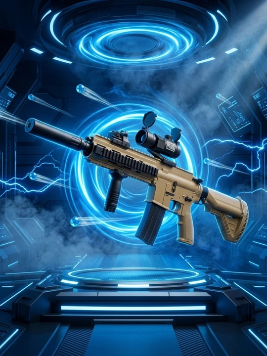 Игрушечный автомат M416 Orbiz, стреляющий шариками, случайный цвет