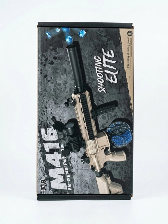 Игрушечный автомат M416 Orbiz, стреляющий шариками, случайный цвет