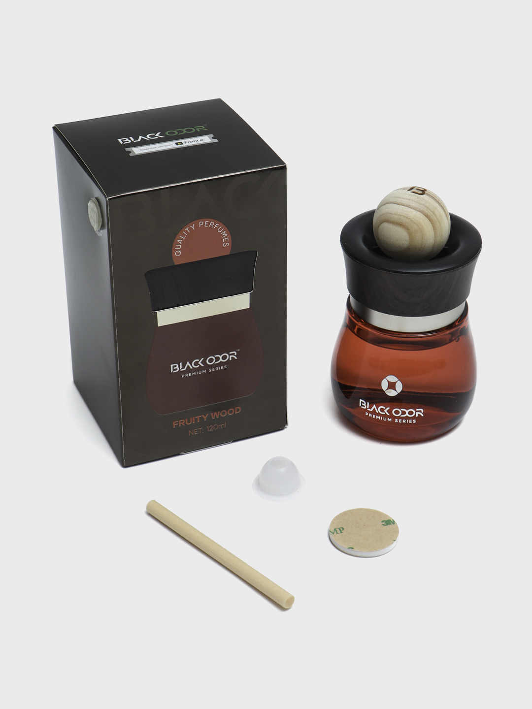 Ароматизатор, освежитель 'BLACK ODOR', для машины, дома, офиса