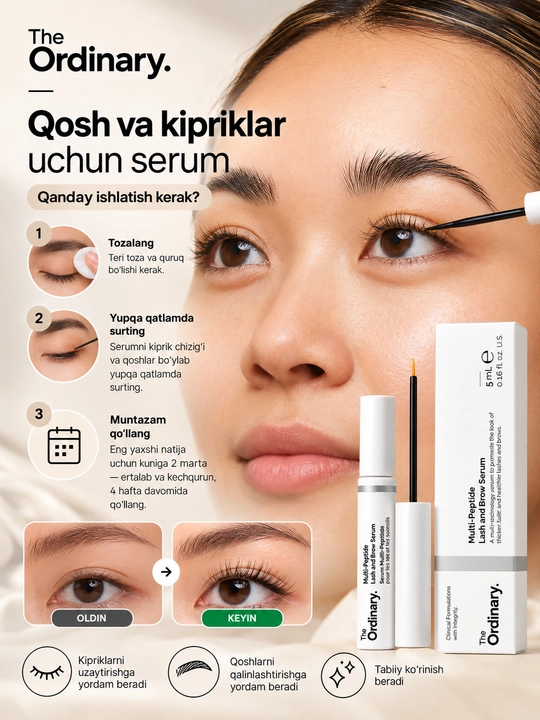 The Ordinary Multi-Peptide Lash and Brow Serum — 5 мл