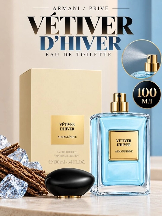 Armani/Privé Vétiver d’Hiver и Iris Bleu, парфюм 100 мл