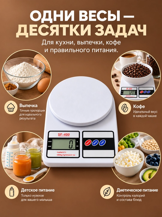Весы кухонные электронные и портативные до 50 кг, безмен, весы для продуктов и багажа