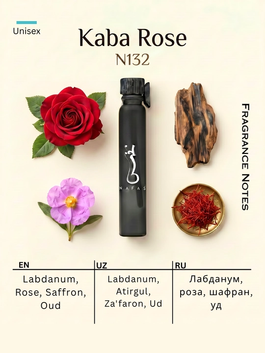 Nafas moyli atirlar toplami, 6 ta flakon, uzoq saqlanuvchi va yuqori sifatli
