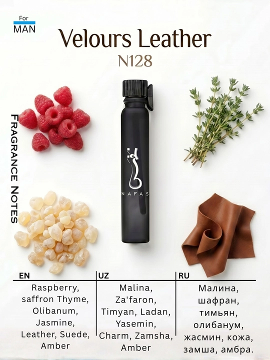 Nafas moyli atirlar toplami, 6 ta flakon, uzoq saqlanuvchi va yuqori sifatli