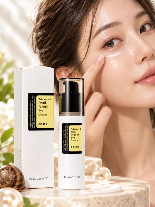 COSRX Advanced Snail Peptide Eye Cream — ko‘z atrofi uchun krem, 25 ml