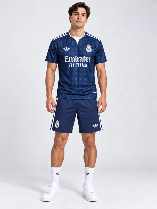 Футбольная форма Real Madrid 2026/2027 Home Kit, футболка и шорты, белая