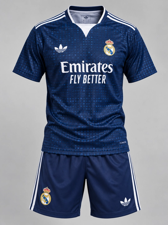 Real Madrid 2026/2027 Home Kit, Uy formasi, oq rang - 