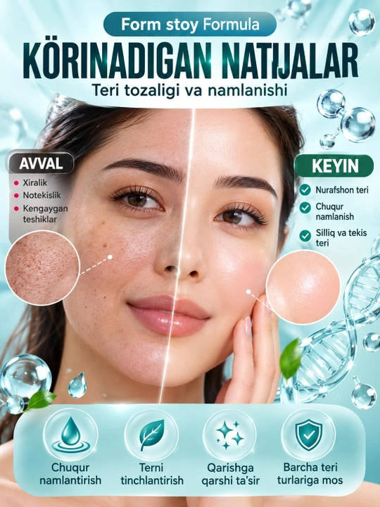 Yuz uchun matoli niqoblar to‘plami aloe, avokado, guruch, kollagen va salyangoz