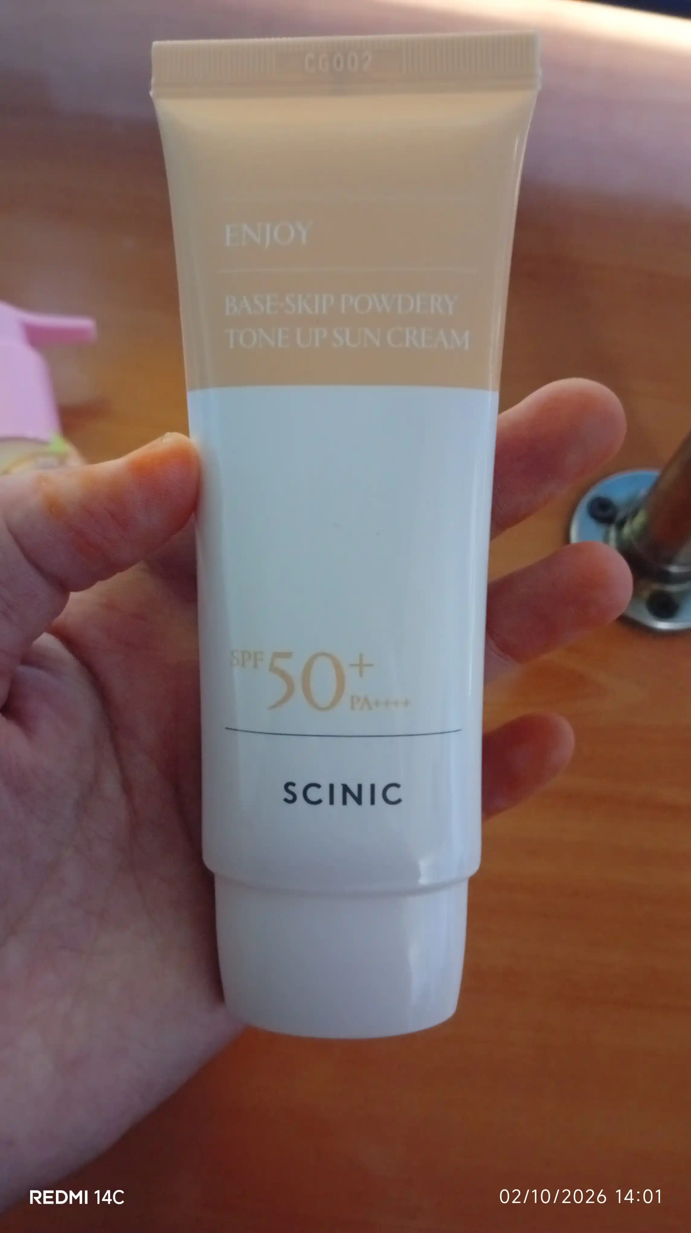 SCINIC Spf 50+ Солнцезащитный крем, тональный осветляющий крем