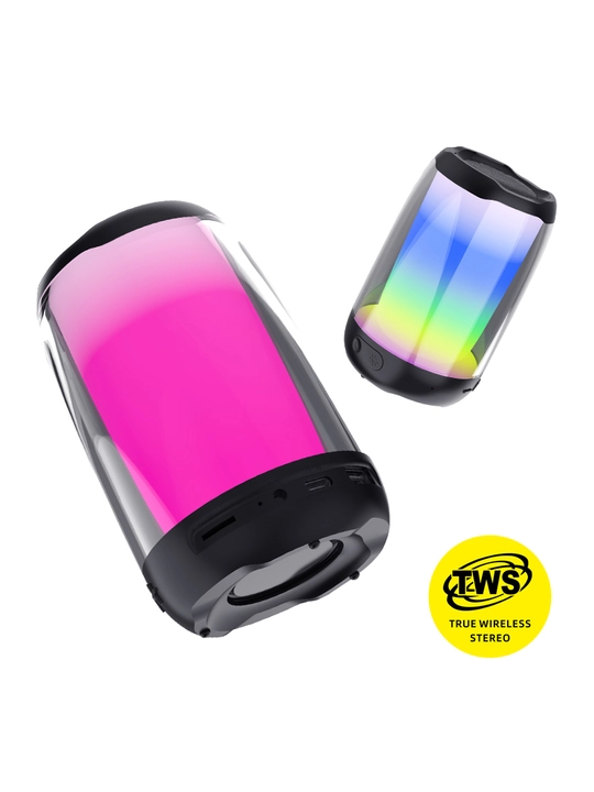 PD-S800 AUX/USB ko'chma dinamik, orqa yoritgichli, 5W, qora - 