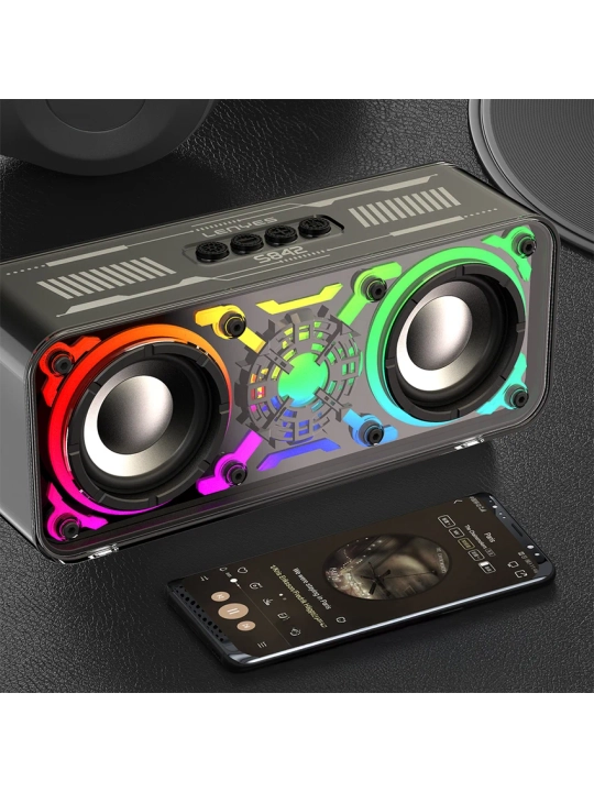 Portativ dinamik LENYES S842 qora