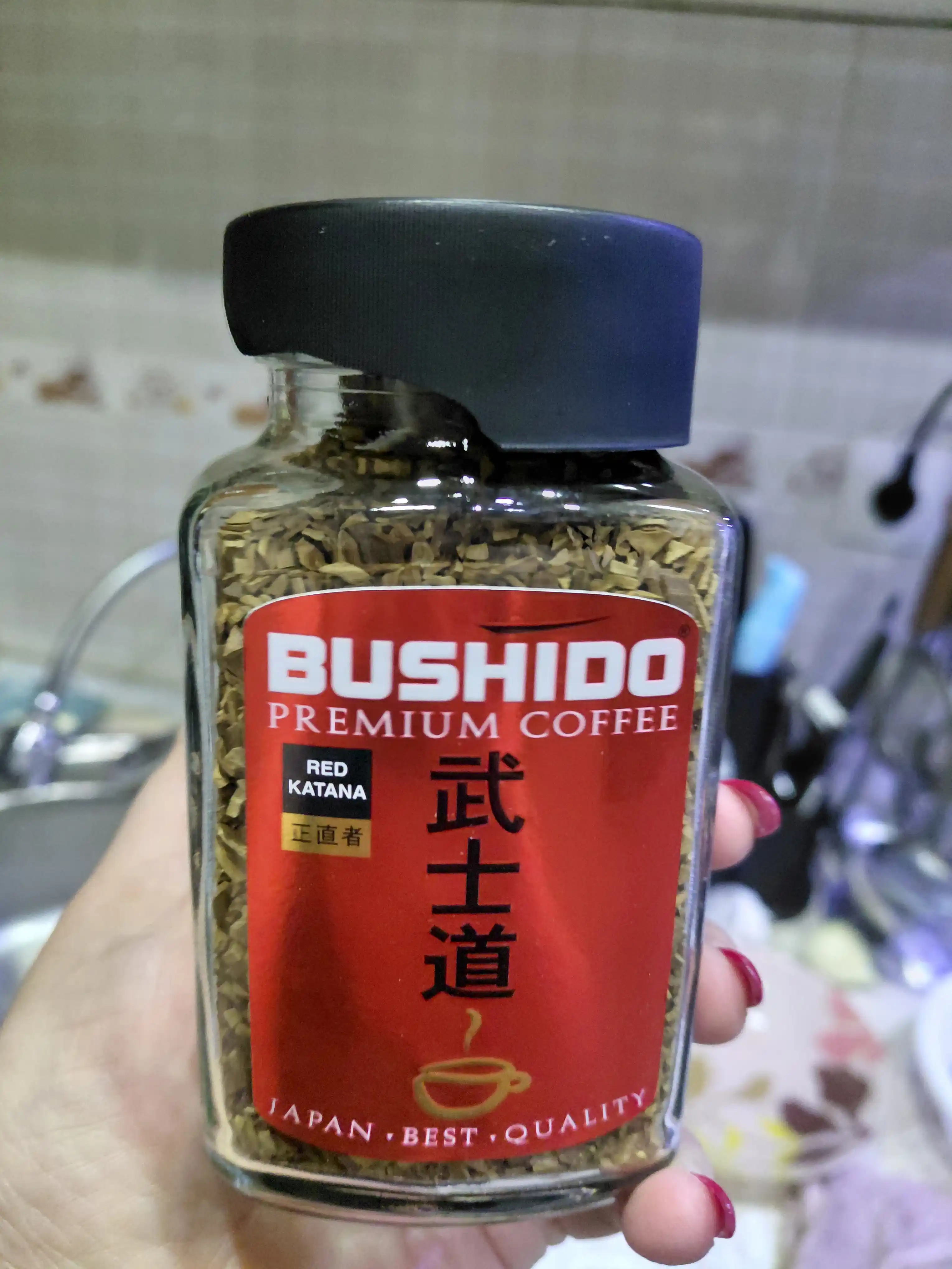 Растворимый кофе Bushido Red Katana, 50 гр