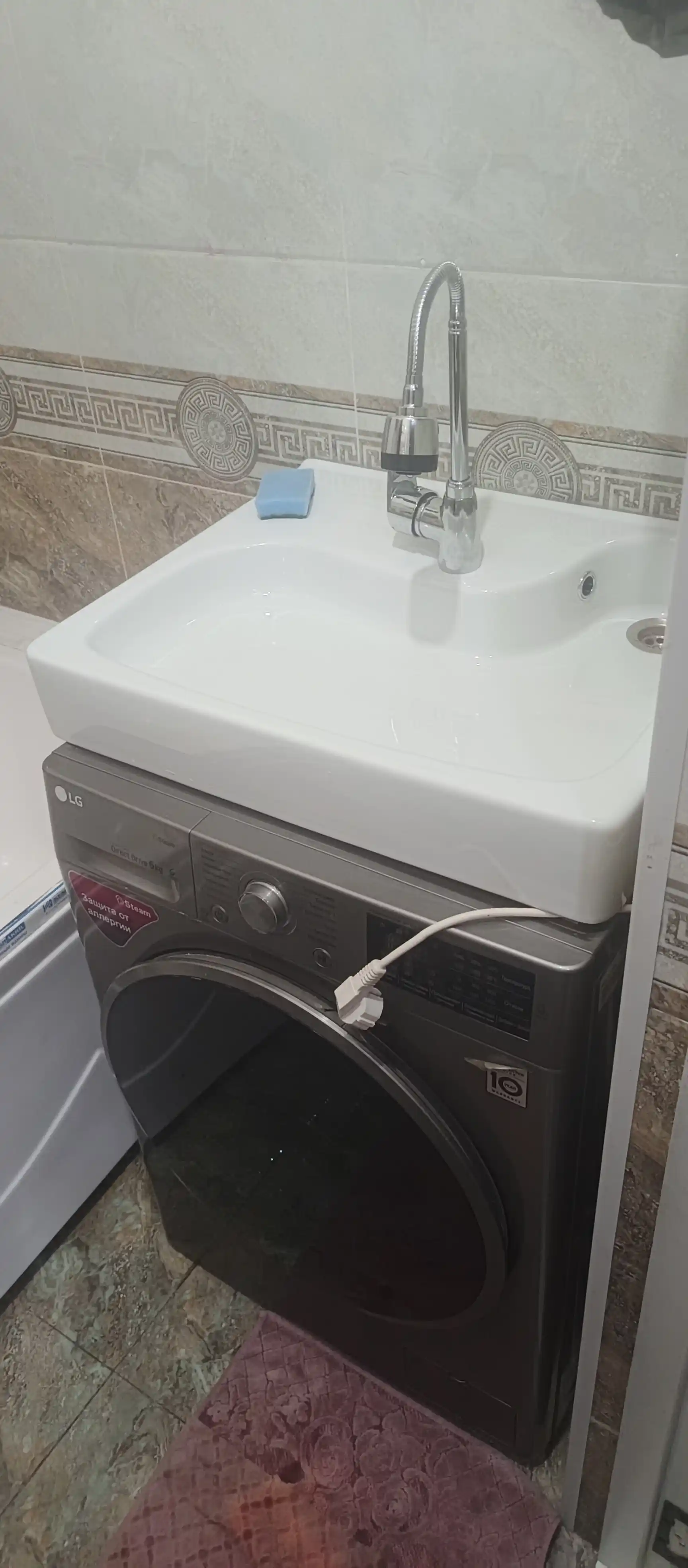 Santek Clio 60×51 kronshteynli rakovina