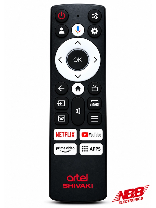 Пульт для телевизора, пульт для телевизоров Artel и Shivaki, пульт для Smart TV