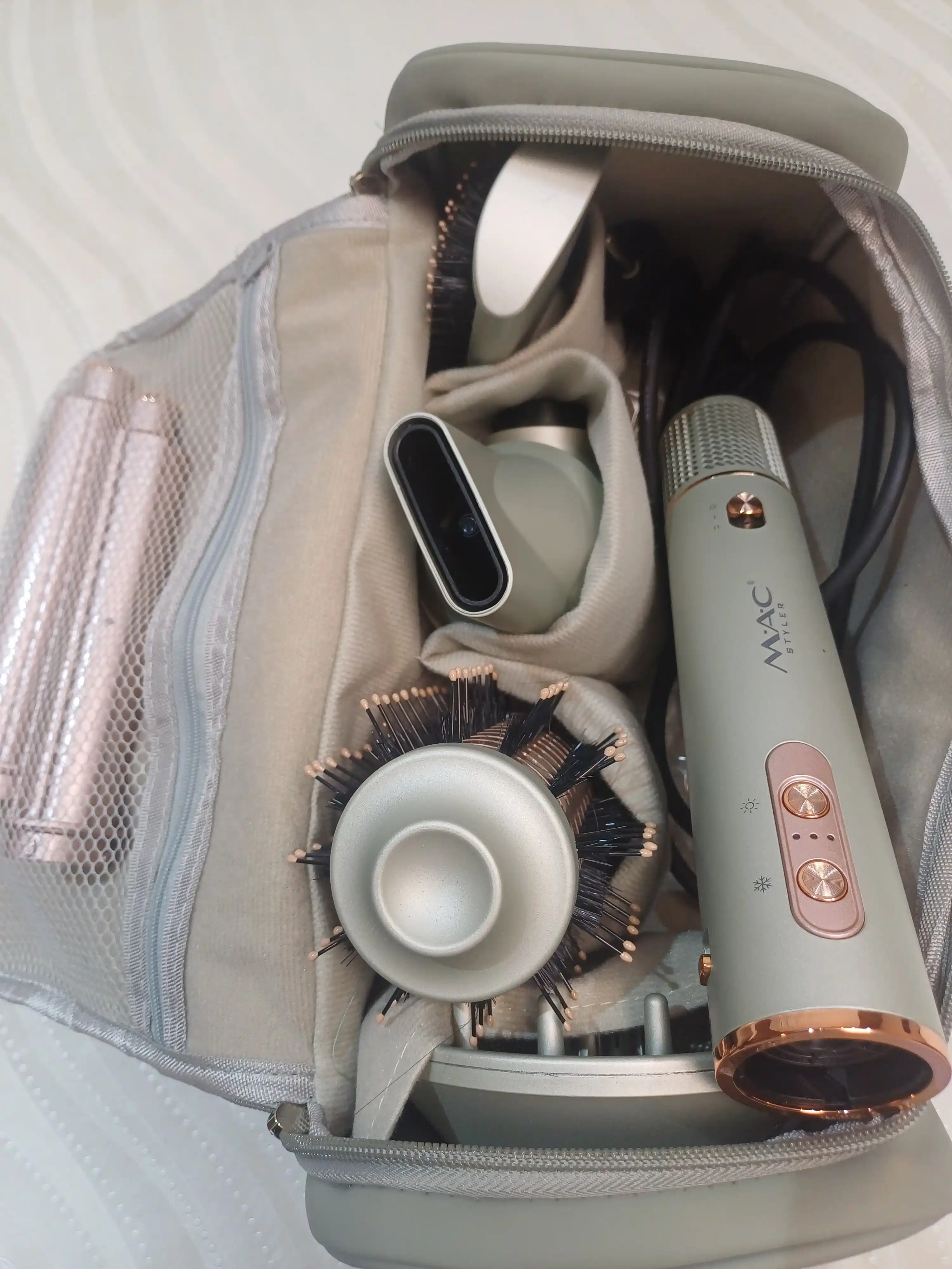 Фен-стайлер 7 в 1, Coanda, фен-щетка, стайлер для волос, локоны, MAC Styler, 110000 RPM