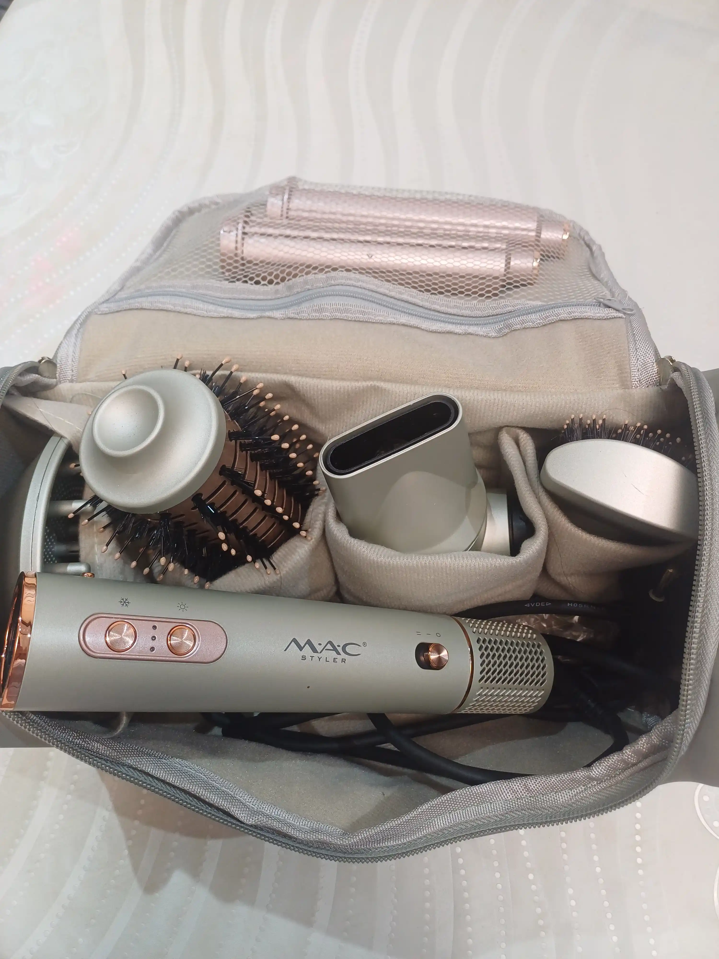 Фен-стайлер 7 в 1, Coanda, фен-щетка, стайлер для волос, локоны, MAC Styler, 110000 RPM