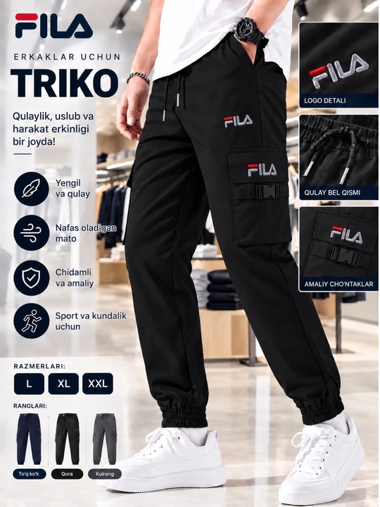 Erkaklar sport shimlari, zamonaviy va qulay triko, kuz va qish mavsum uchun nachosli triko - 