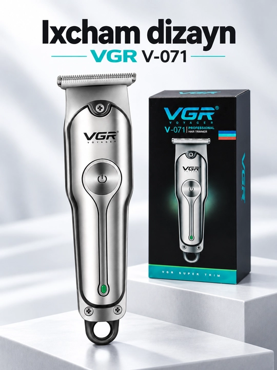 VGR trimmer, soch va soqol olish mashinkasi