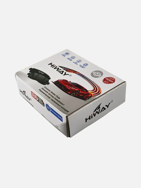 HiWAY oldi va orqa keramik tormoz kolodkalari barcha CHEVROLET modellari uchun